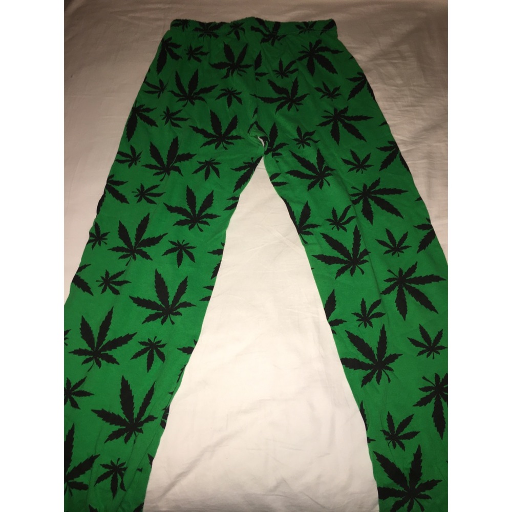 COPY - 2/$15 Weed leaf pajama pants